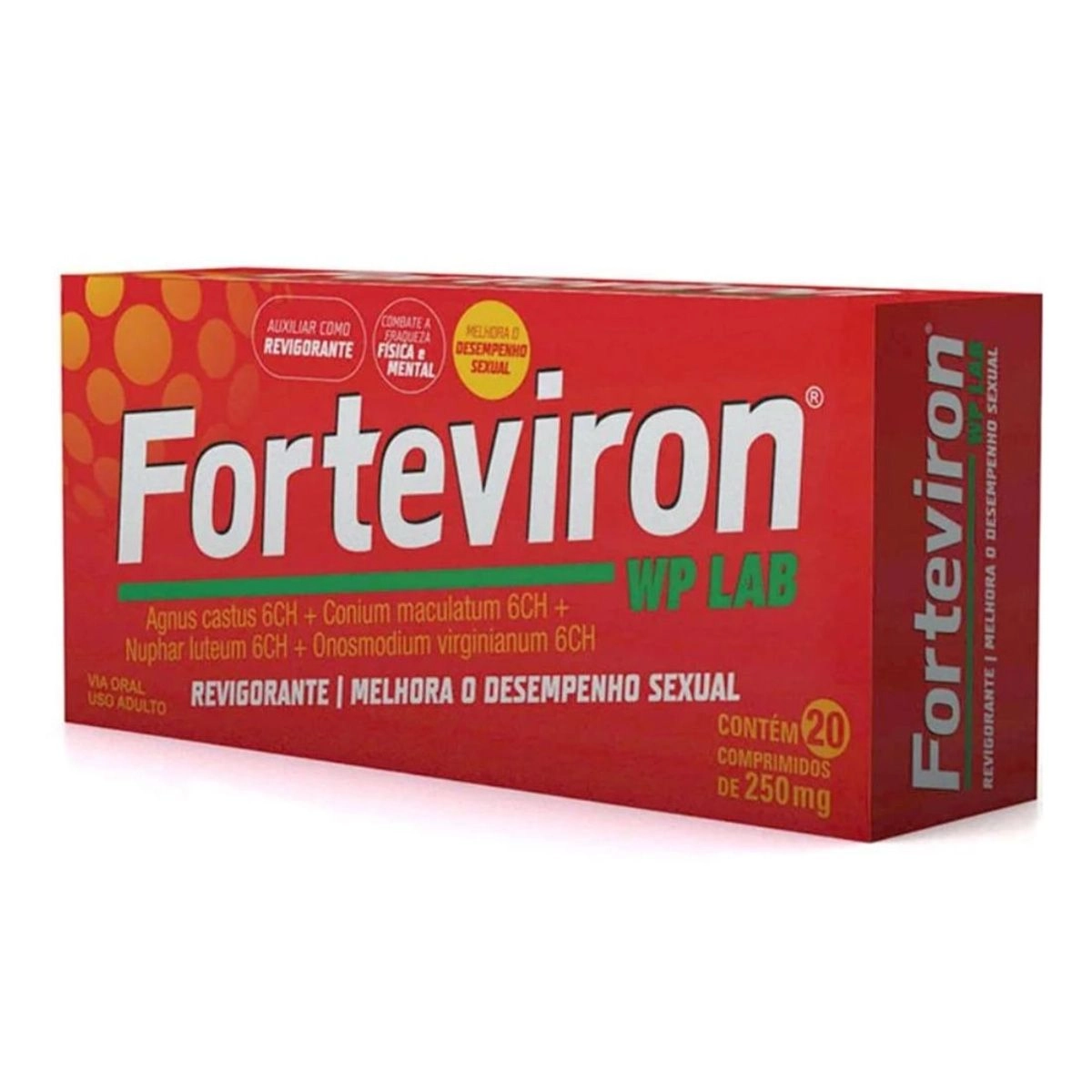 FORTEVIRON 250MG 20CPS