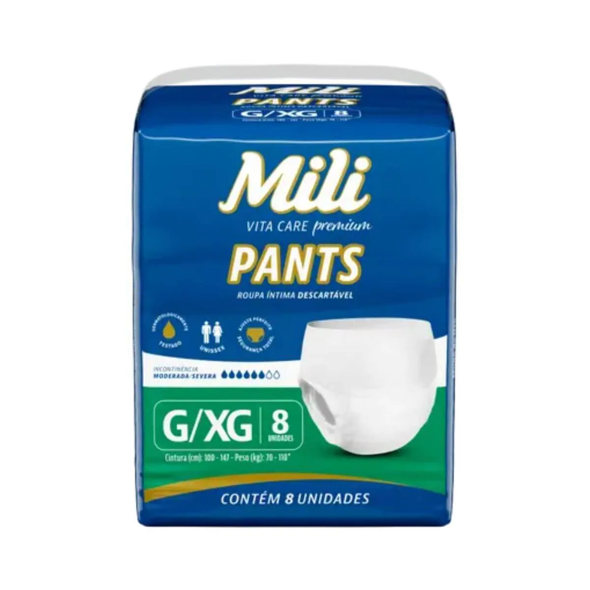 FRALDA MILI VITA PANTS G/XG 8UN