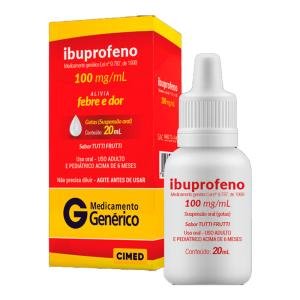 IBUPROFENO 100MG GTS 20ML