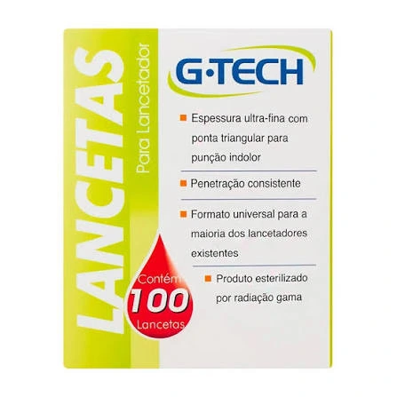 LANCETAS G TECH 100UN