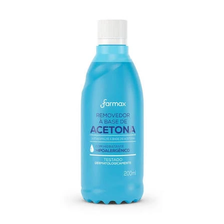 ACETONA FARMAX C/ 200ML
