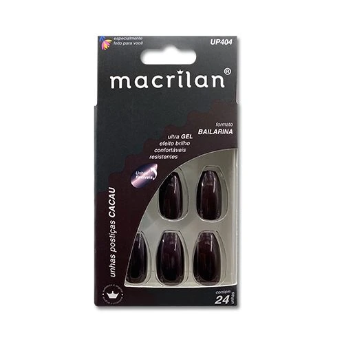 UNHAS POSTICAS MACRILAN BAILARINA CACAU