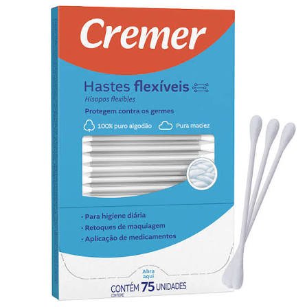 HASTES FLEXIVEIS CREMER 75UN