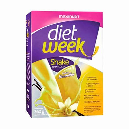 DIET WEEK SHAKE BAUNILHA 360G
