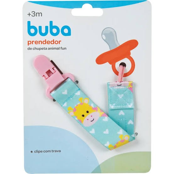 PRENDEDOR CHUPETA BUBA GIRAFA