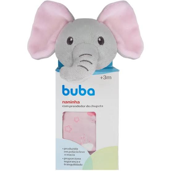 ELEFANTE BUBA C/ PRENDEDOR DE CHUPETA