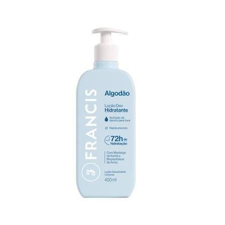 LOCAO HIDRAT FRANCIS ALGODAO 400ML
