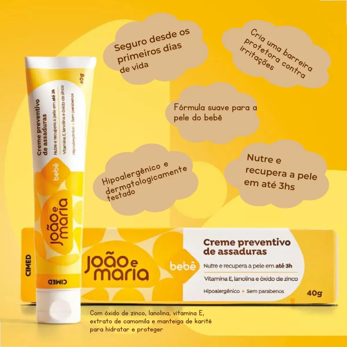 CREME ASSADURA JOAO E MARIA 40G - foto 3