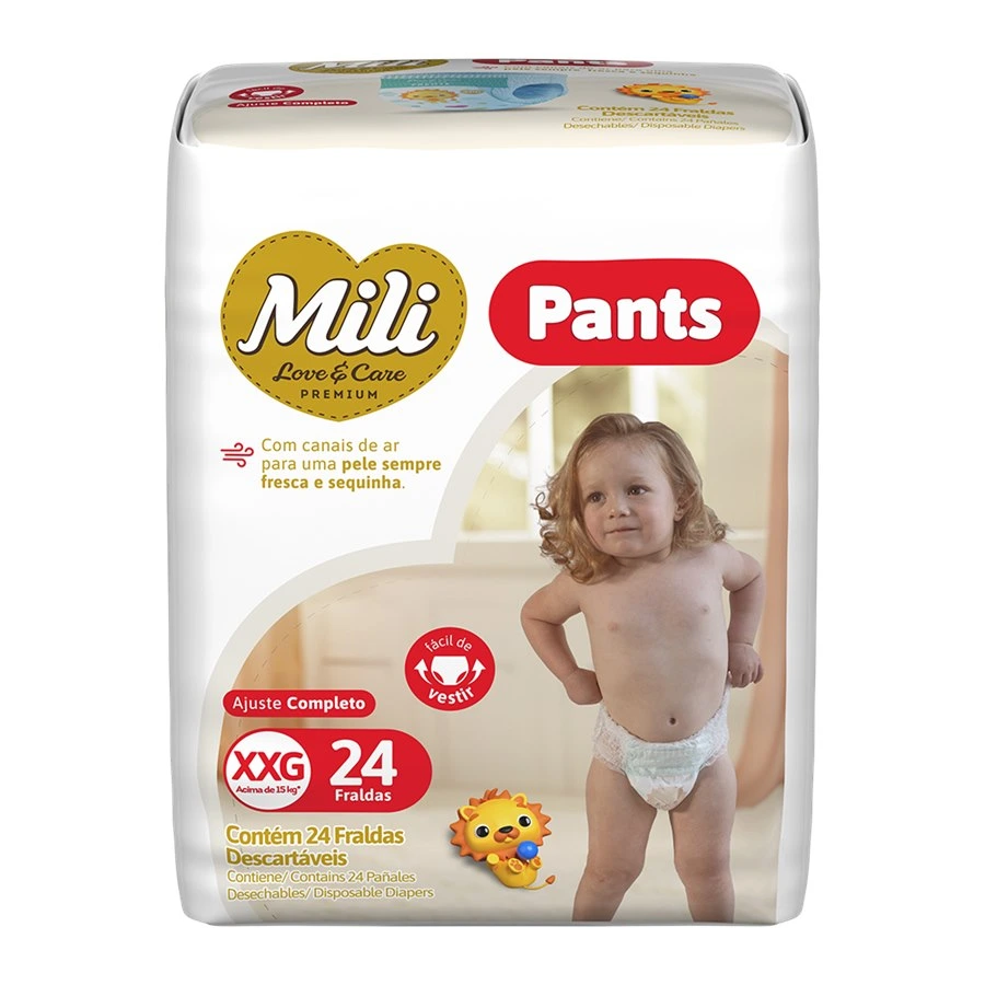 FRALDA MILI PANTS XXG 24UN