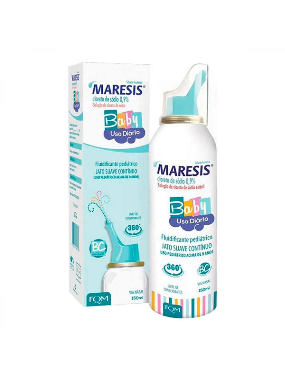 MARESIS BABY 0,9% SPRAY 360 C/ 100ML