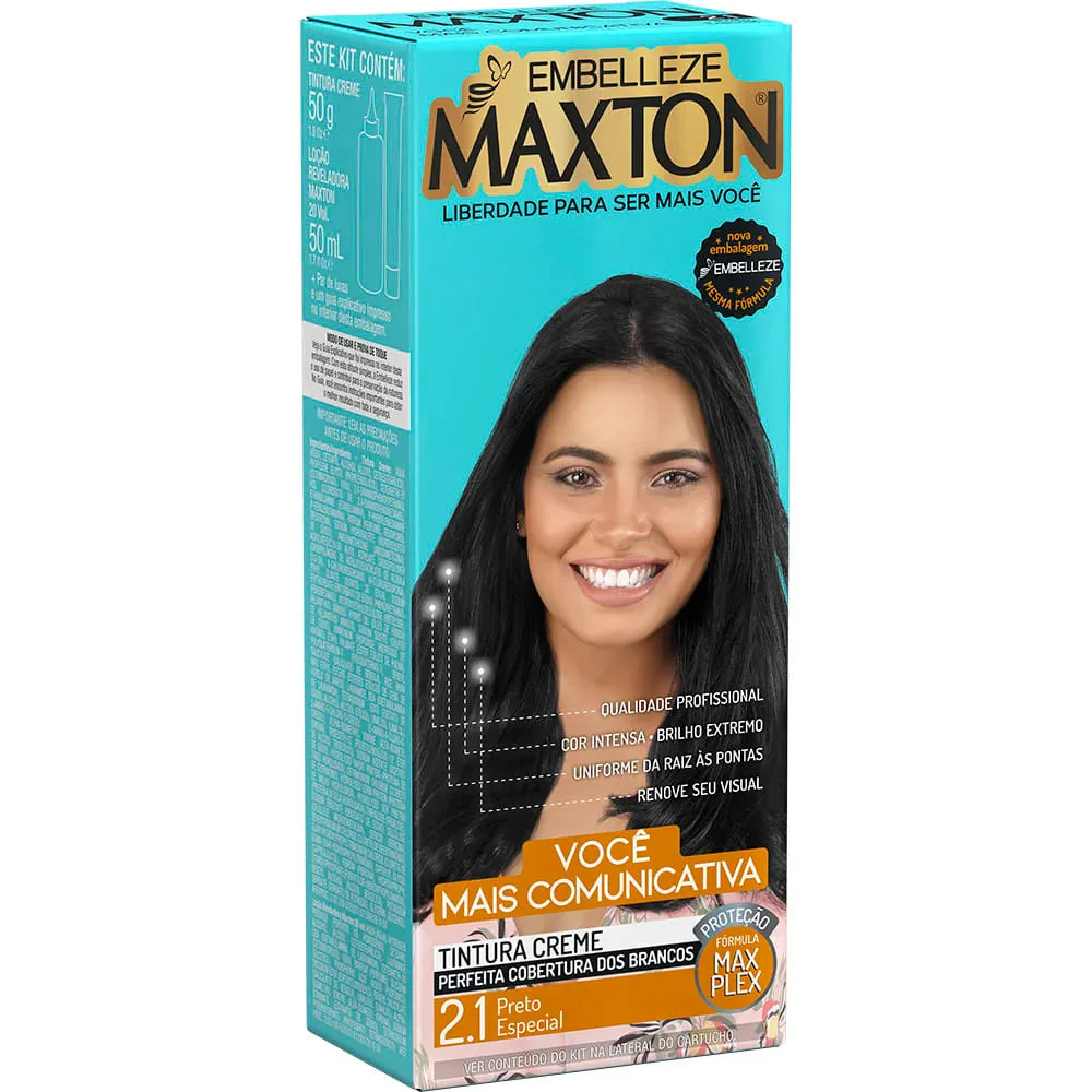 TINTA MAXTON 2.1 PRETO ESPECIAL