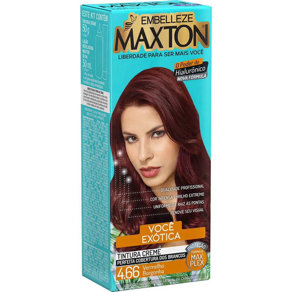 TINTA MAXTON 4.66 BORGONHA