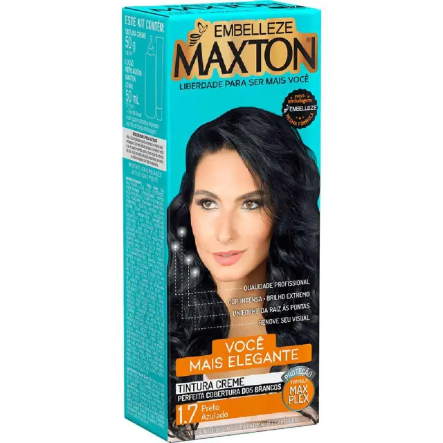 TINTA MAXTON 1.7 PRETO AZULADO