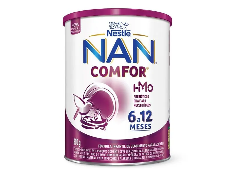 LEITE NAN COMFOR 6A12 800G