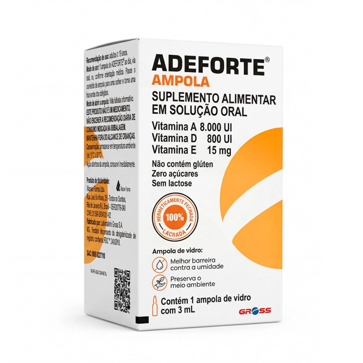 ADEFORTE 3ML C/1 AMPOLA