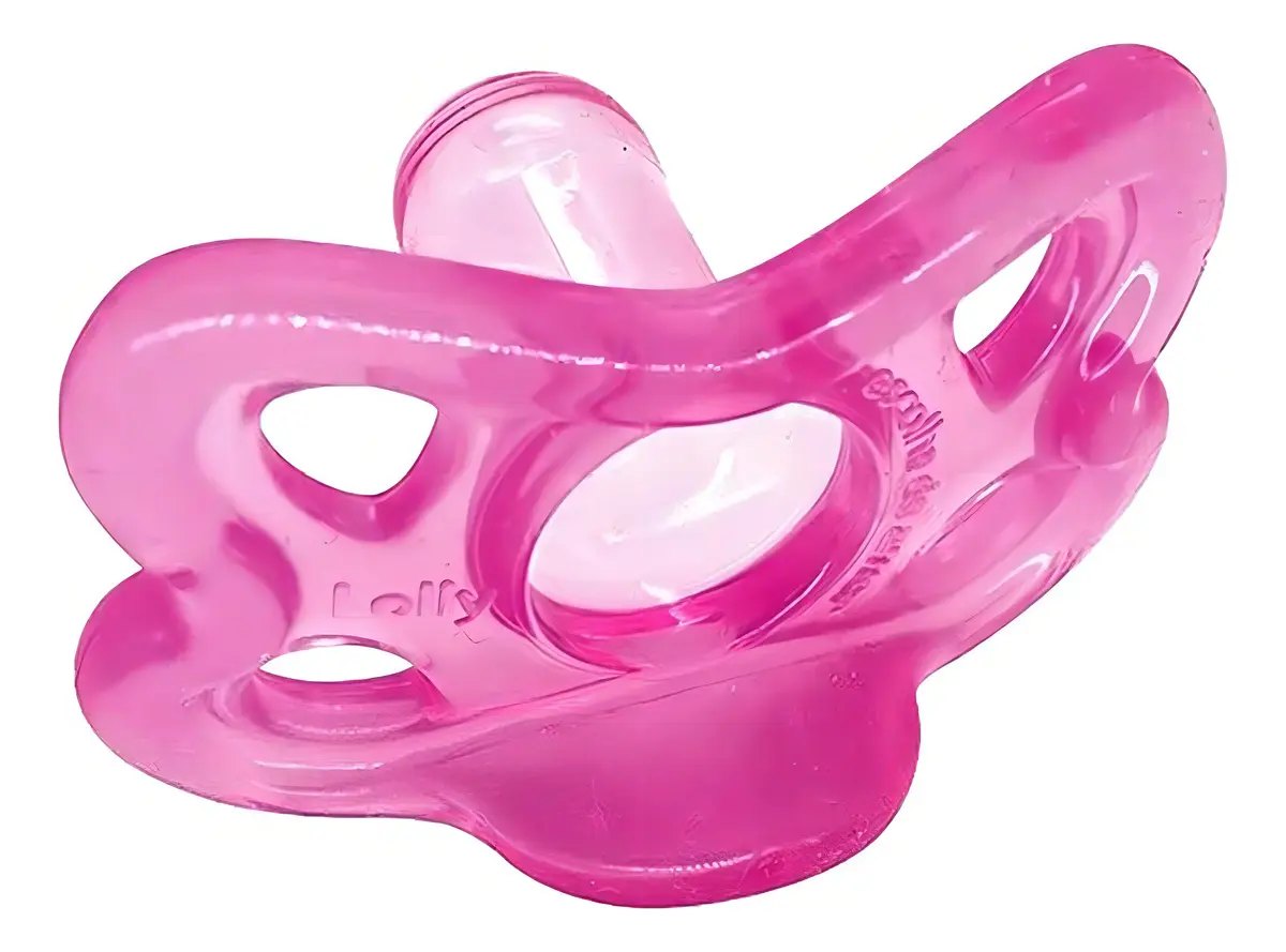 CHUPETA LOLLY SILICONE RED N2 ROSA - foto 2