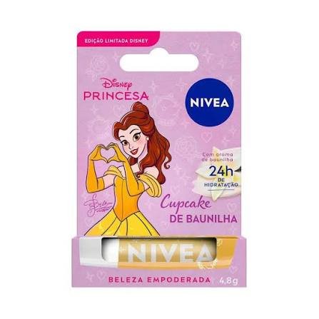 PROT LABIAL NIVEA PRINCESA BAUNILHA BELA 4,8G