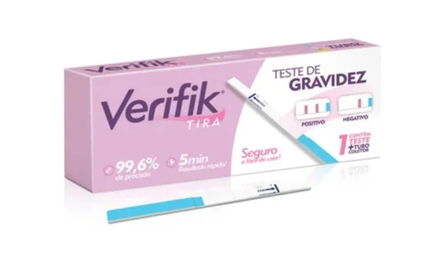 TESTE DE GRAVIDEZ VERIFIK TIRA