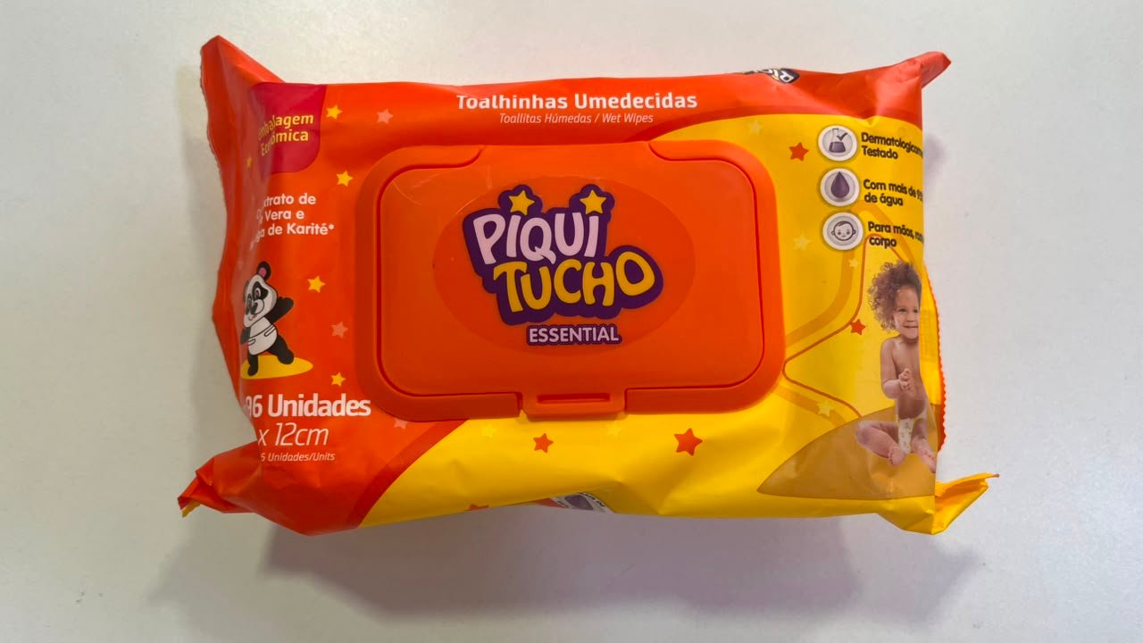 TOALHAS UMEDECIDAS PIQUITUCHO 96UN